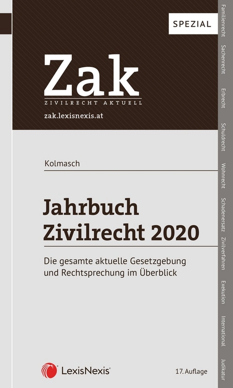 Zak Jahrbuch Zivilrecht 2020 - Wolfgang Kolmasch