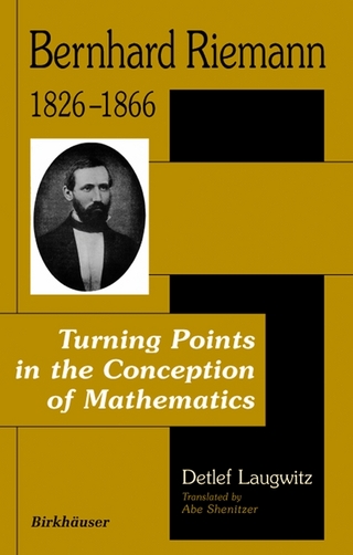 Bernhard Riemann 1826-1866