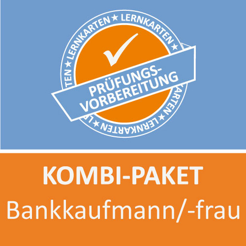 Kombi-Paket Lernkarten Bankkaufmann - Michaela Rung-Kraus, Alexander Stark