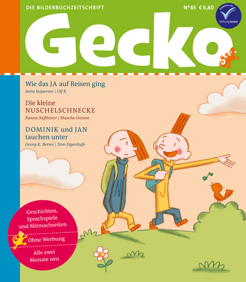 Gecko Kinderzeitschrift Band 65 - Anne Jaspersen, Nanna Ne&szlig;h&ouml;ver, Georg K. Berres