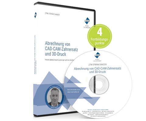 Abrechnung von CAD-CAM-Zahnersatz und 3D-Druck - 