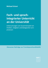 Fach- und sprachintegrierter Unterricht an der Universit&auml;t - Michael Schart