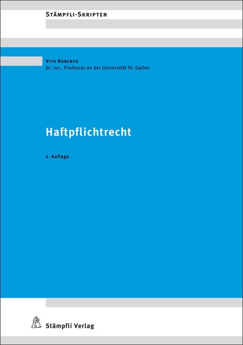 Haftpflichtrecht - Roberto Vito