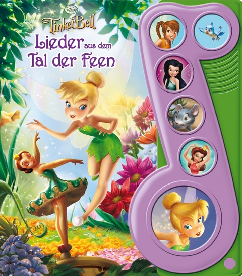 Tinkerbell, Lieder aus dem Tal der Feen - Liederbuch mit Sound