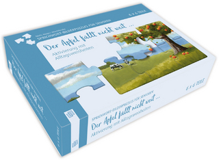 Sprichwort-Bilderpuzzles für Senioren: Der Apfel nicht weit …