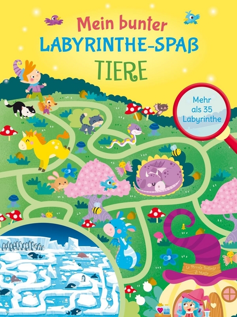 VE 5: Mein bunter Labyrinthe-Spa&szlig;: Tiere