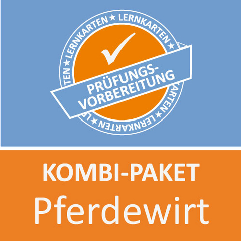 Kombi-Paket Pferdewirt Lernkarten