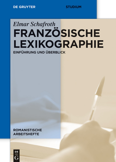 Franz&ouml;sische Lexikographie -  Elmar Schafroth