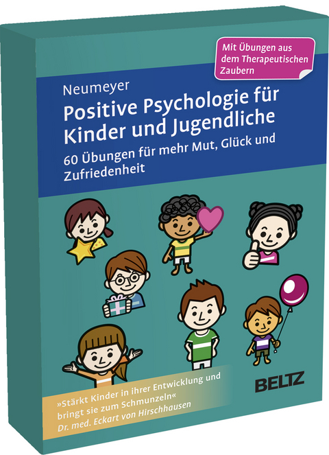 Positive Psychologie f&uuml;r Kinder und Jugendliche, 60 Karten - Annalisa Neumeyer