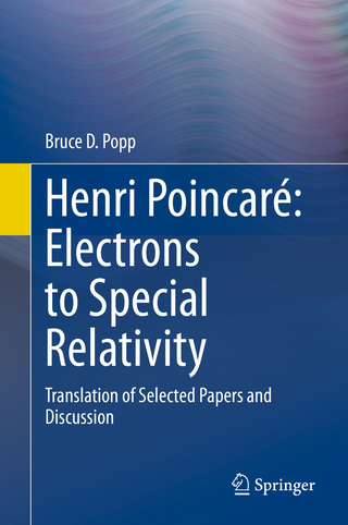 Henri Poincaré: Electrons to Special Relativity