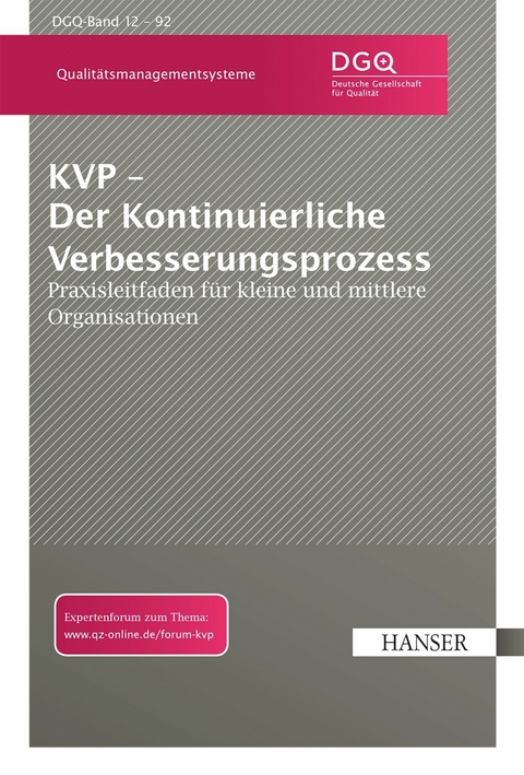 KVP - Der Kontinuierliche Verbesserungsprozess - 