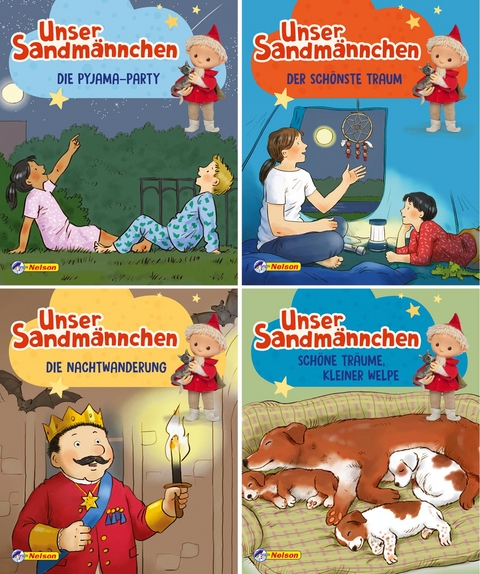 Nelson Mini-B&uuml;cher: 4er Unser Sandm&auml;nnchen: Gute-Nacht-Geschichten 5-8