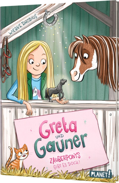 Greta und Gauner 1: Zauberponys gibt es doch! - Wiebke Rhodius
