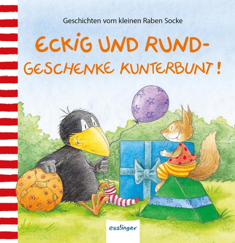 Der kleine Rabe Socke: Eckig und Rund &ndash; Geschenke kunterbunt! - Nele Moost