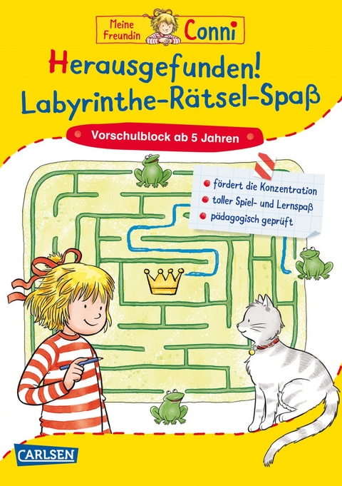 Conni Gelbe Reihe (Besch&auml;ftigungsbuch): Herausgefunden! Labyrinthe-R&auml;tsel-Spa&szlig; - Hanna S&ouml;rensen