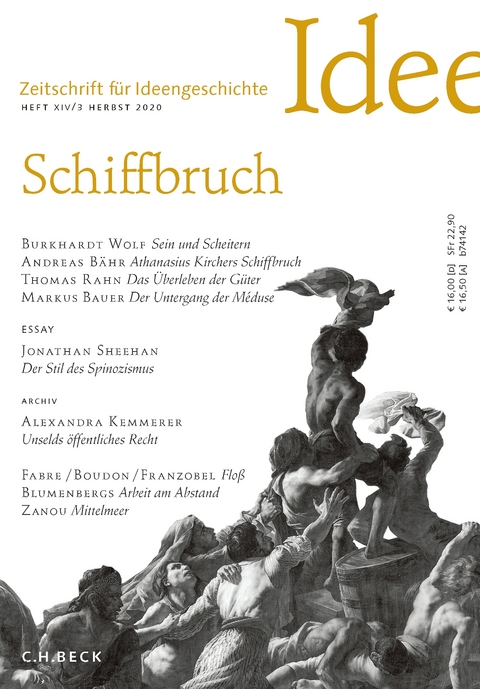 Zeitschrift für Ideengeschichte Heft XIV/3 Herbst 2020 - 