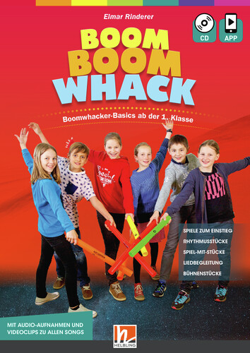 Boom Boom Whack, Heft inkl. Audio-CD + App - Elmar Rinderer