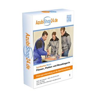 Lernkarten Fliesen, Platten und Mosaikleger