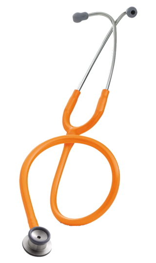 Littmann Classic II Säuglingsstethoskop (Infant), komplett orange