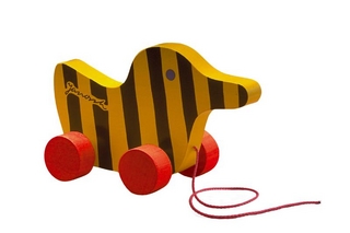 Tigerente groß mit Schnur (19,5 cm)