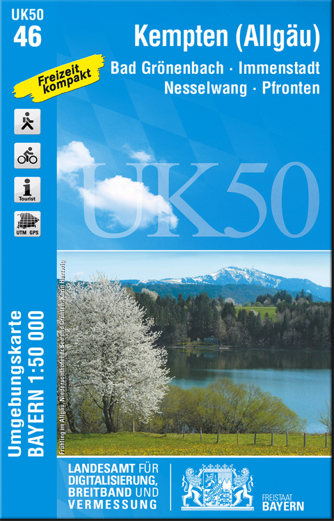 UK50-46 Kempten (Allg&auml;u) - Breitband und Vermessung Landesamt f&uuml;r Digitalisierung  Bayern