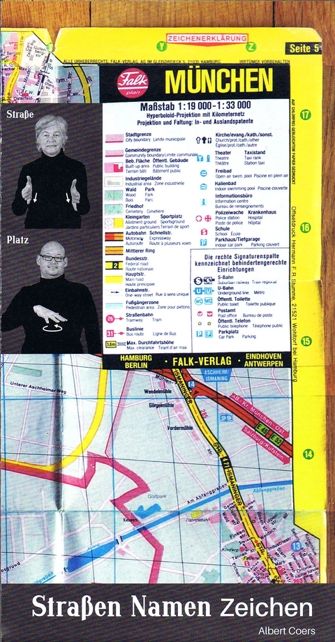 Stra&szlig;en Namen Zeichen - Albert Coers