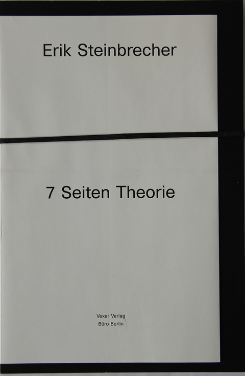 7 Seiten Theorie - Erik Steinbrecher