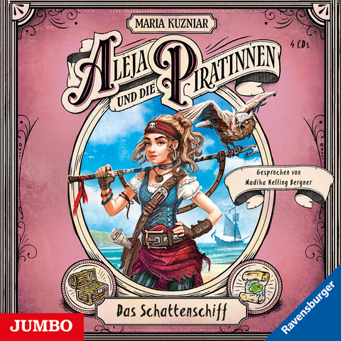 Aleja und die Piratinnen. Das Schattenschiff - Maria Kuzniar