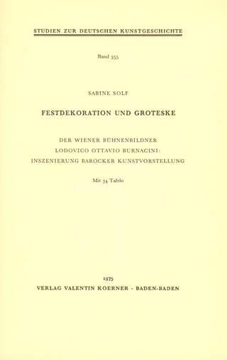 Festdekoration und Groteske