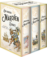 Der gro&szlig;e M&auml;rchenschatz (Andersens M&auml;rchen - Grimms M&auml;rchen - Hauffs M&auml;rchen) (3 B&auml;nde im Schuber) - Wilhelm Grimm, Jacob Grimm, Wilhelm Hauff, Hans Christian Andersen