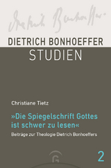 "Die Spiegelschrift Gottes ist schwer zu lesen" - Christiane Tietz