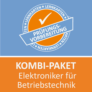 Kombi-Paket Elektroniker für Betriebstechnik Lernkarten