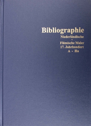 Bibliographie zur niederländischen und flämischen Malerei des siebzehnten Jahrhunderts mit umfangreichem Abbildungsnachweis / A Bibliographyof publications on Dutch and Flemish Paintings of the seventeenth century including extensive references to illustrations