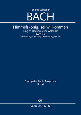 Himmelskönig, sei willkommen (Klavierauszug)