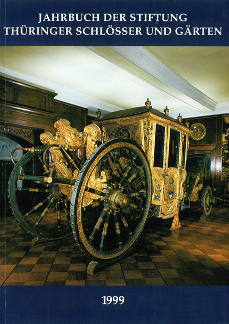 Jahrbuch der Stiftung Th&uuml;ringer Schl&ouml;sser und G&auml;rten 1999