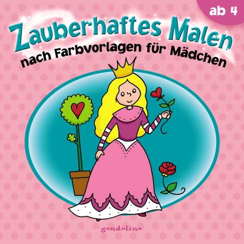 Zauberhaftes Malen nach Farbvorlagen f&uuml;r M&auml;dchen ab 4