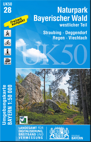 UK50-28 Naturpark Bayerischer Wald, westlicher Teil