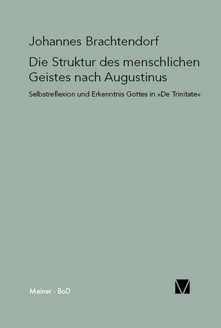 Die Struktur des menschlichen Geistes nach Augustinus