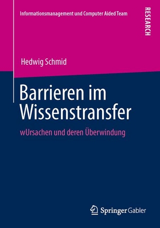 Barrieren im Wissenstransfer