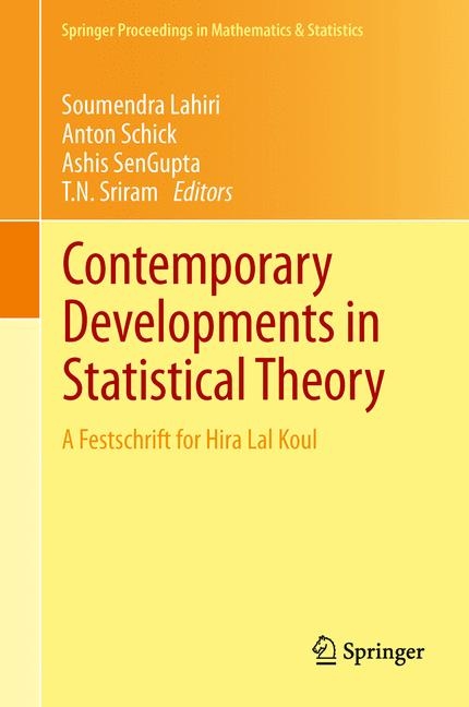 Contemporary Developments in Statistical Theory - 