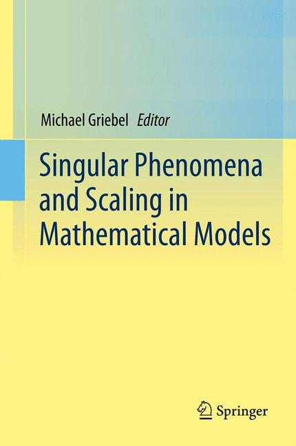 Singular Phenomena and Scaling in Mathematical Models - 