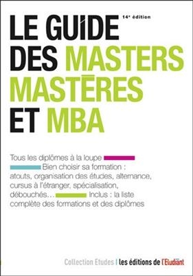 Le guide des masters, mastères et MBA -  Didi Yael