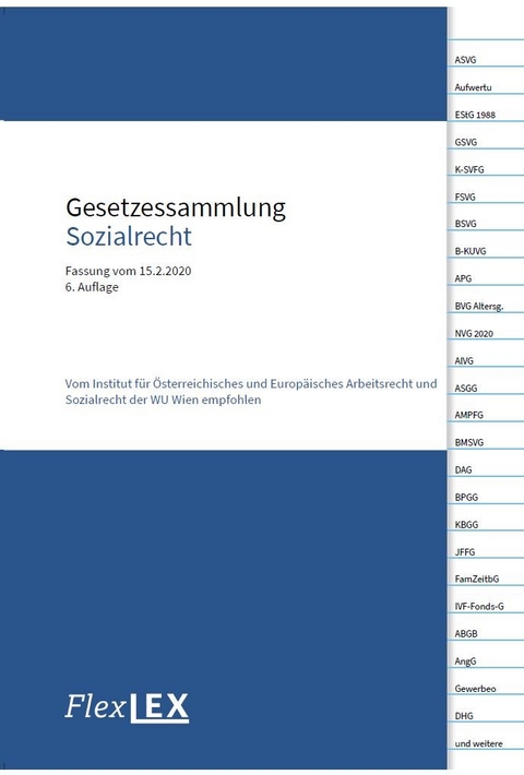 Gesetzessammlung Sozialrecht - 
