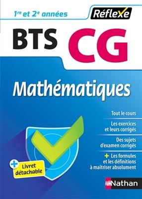 Mathématiques BTS CG, 1re et 2e années - Jean-Luc Dianoux