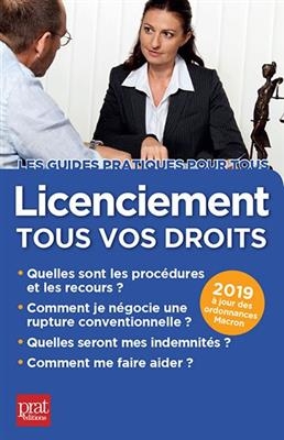 Licenciement, tous vos droits : 2019 - Jacques Coudert