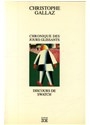Chronique des jours glissants. Discours de Swatch - Christophe Gallaz
