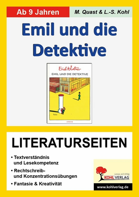 Emil und die Detektive - Literaturseiten -  Lynn S Kohl,  Moritz Quast