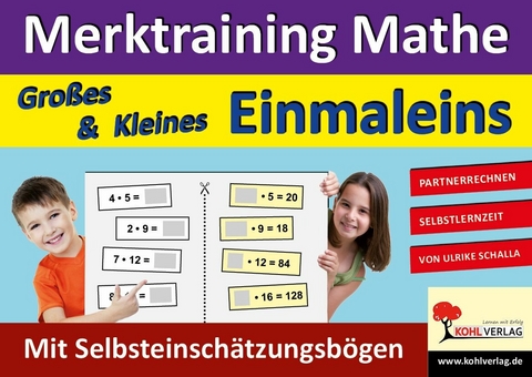 Merktraining Mathe - Gro&szlig;es und Kleines Einmaleins -  Ulrike Schalla