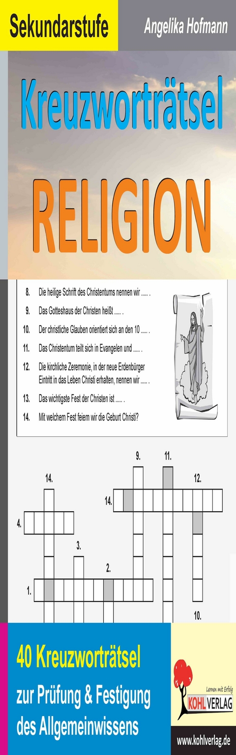 Kreuzwortr&auml;tsel Religion -  Angelika Hofmann