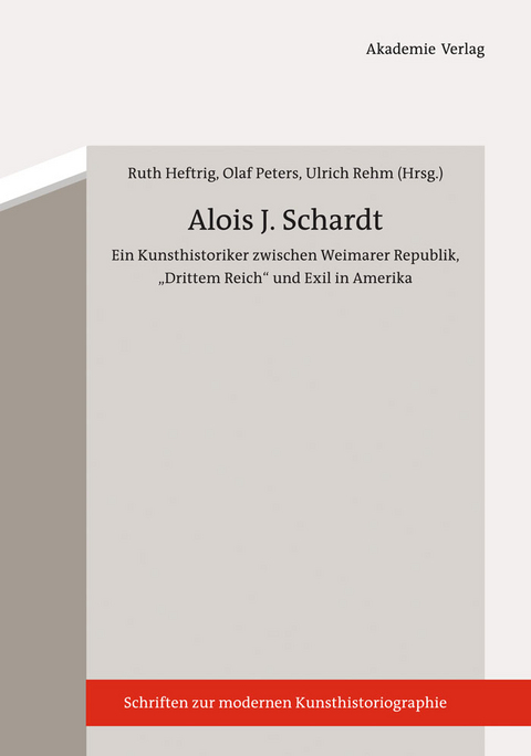 Alois J. Schardt - 